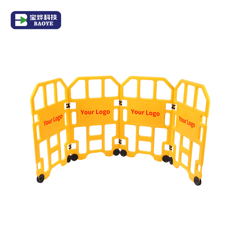 Foldable Elevator Repair Safety Isolation Warning Barrier 4pcs/set