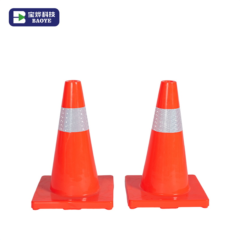 18 Inch Lightweight PVC Injection-Molded Traffic Cone