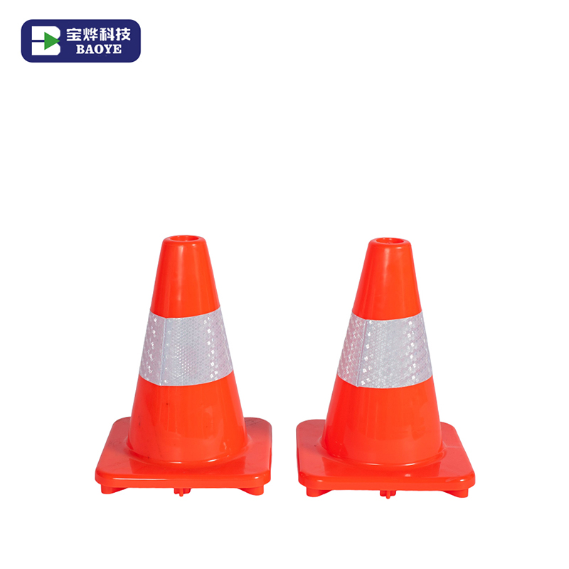 12 Inch Durable Lightweight PVC Safety Traffic Cone