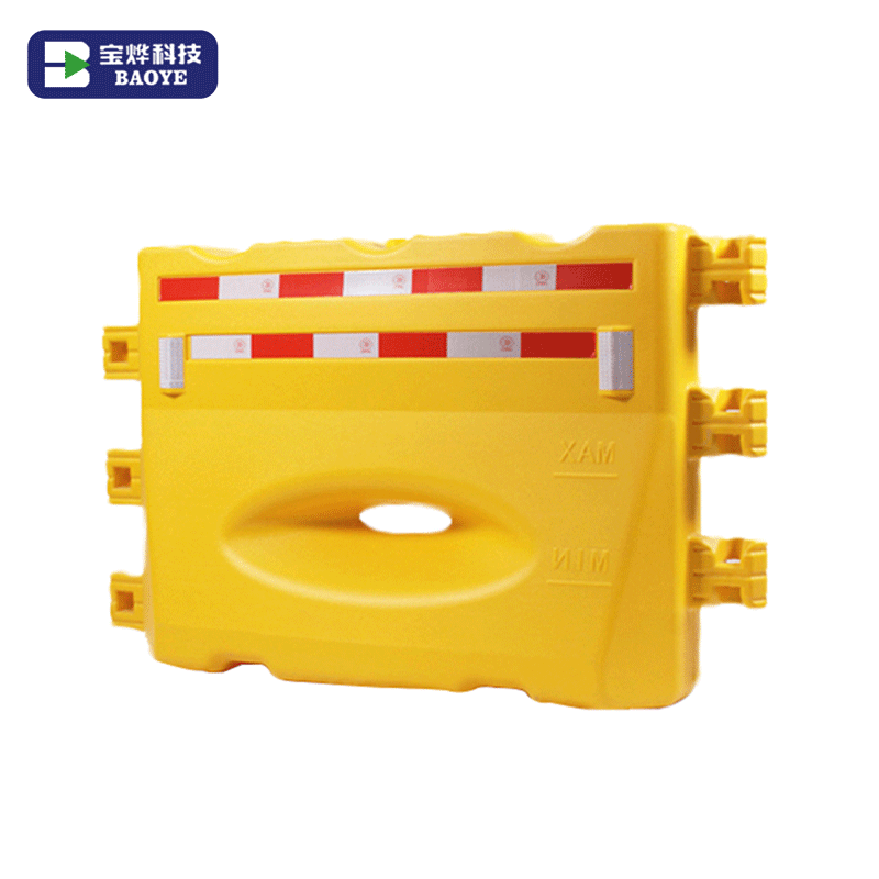 1500mm Plastic Water Filled Barrier PE Road Safety Traffic Barrier for Construction Site
