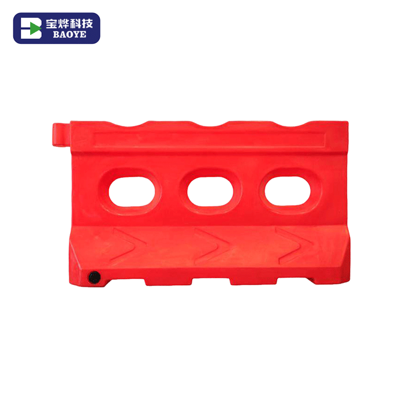 1270x700mm 5kg Outdoor Plastic Traffic Road Water Filled Safety Barrier