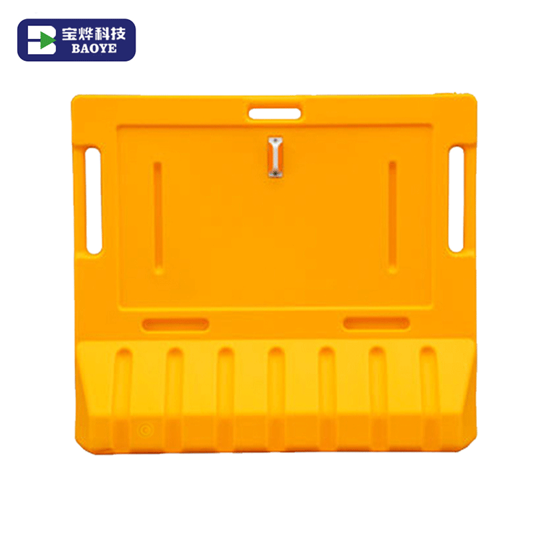 1200x1050mm Plastic Water Barrier Traffic Safety Fence Road Work Isolation Barrier for Construction Sites
