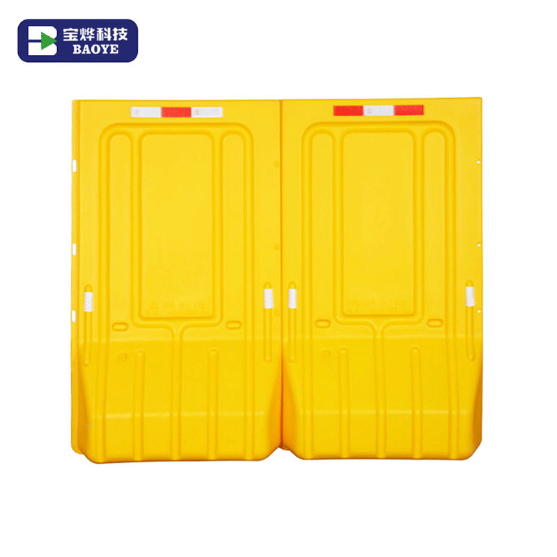 L1000 x H1800mm Temporary Plastic Safety Fence PE Blow Molded Road Barrier for Construction Site Protection