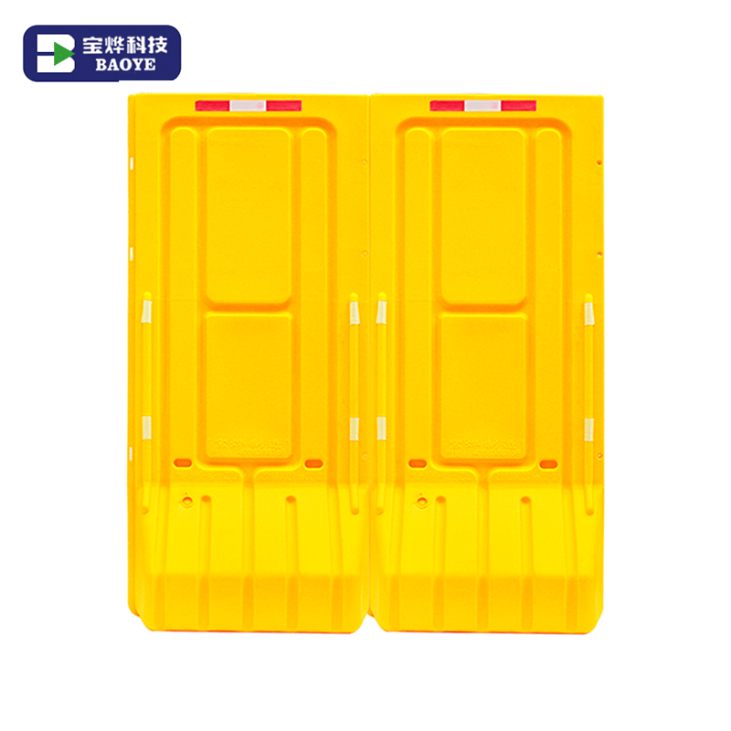 L1000 x H2350mm PE Plastic Safety Barrier Temporary Construction Fence Road Work Traffic Isolation Barrier